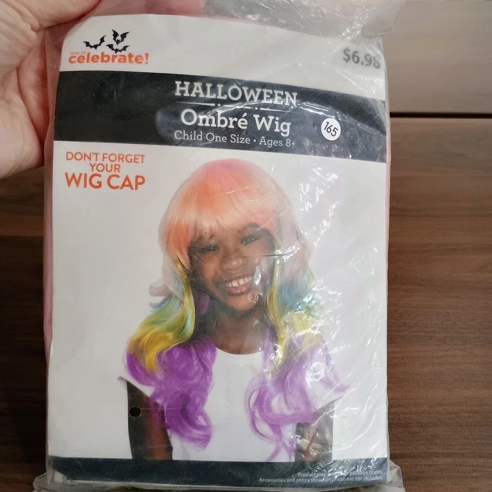Celebrate Halloween Ombre Wig